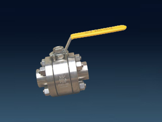 3PCS FORGED STEEL BALL VALVES